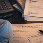 Arrêt de travail rétroactif : dossier médical CPAM, certificat tamponné
