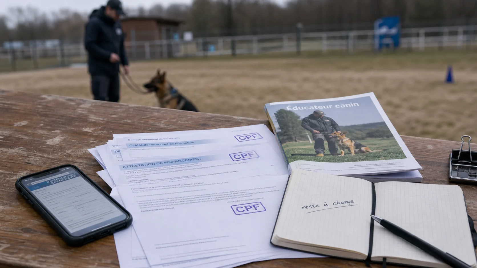 Formation educateur canin cpf : réduire le reste à charge avec AIF et aides régionales