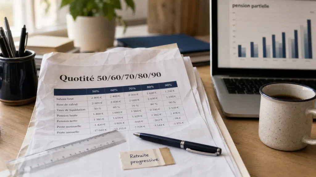 Les pièges de la retraite progressive dans la fonction publique : quotité de travail et pension provisoire