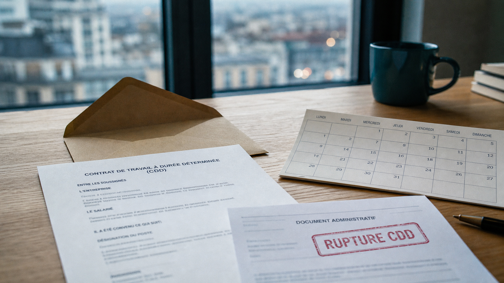 Préavis CDD démission : rupture avant terme, contrat et calendrier