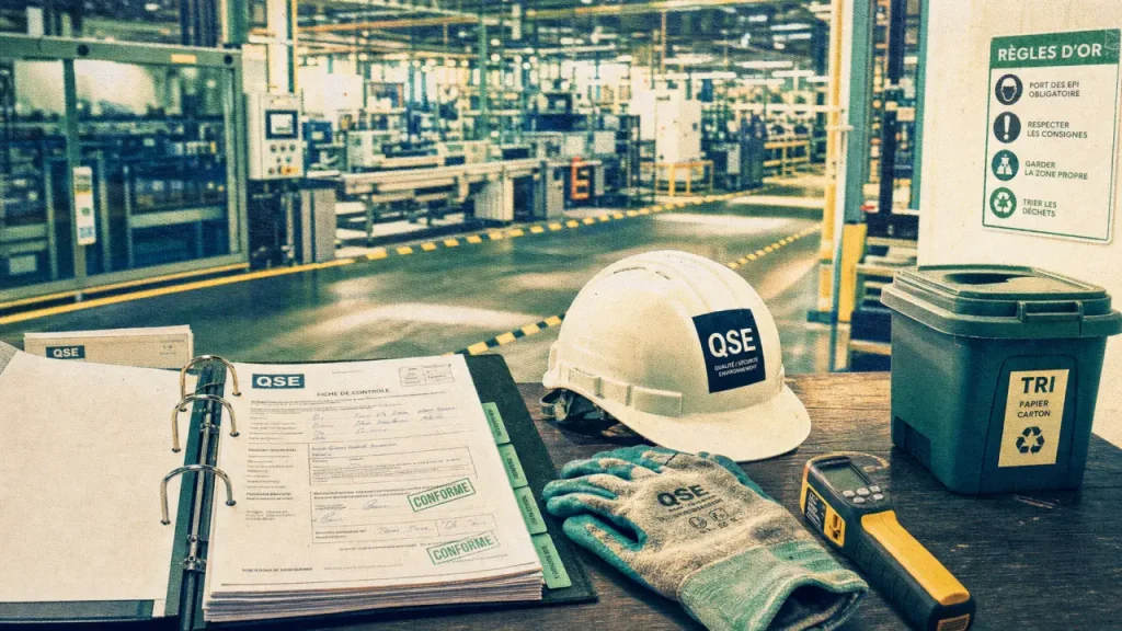 QSE signification en entreprise : ISO, sécurité et tri des déchets