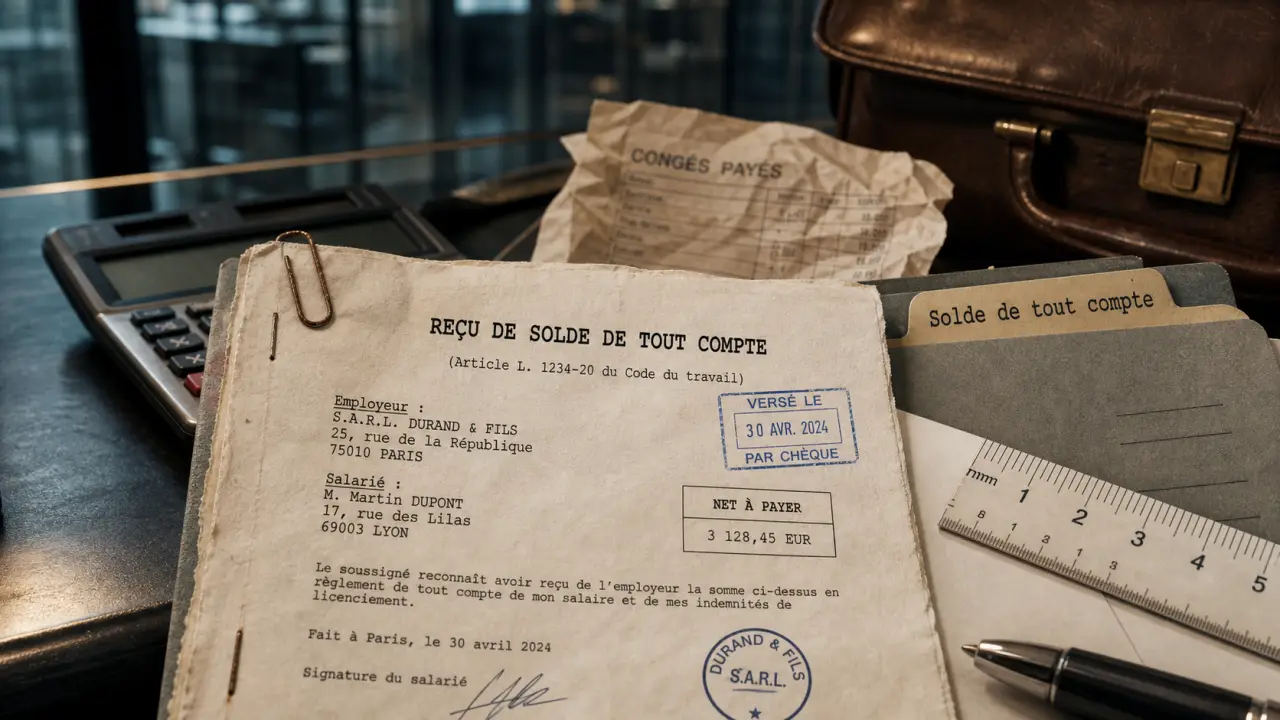Comment calculer un solde de tout compte : salaire proratisé et congés payés