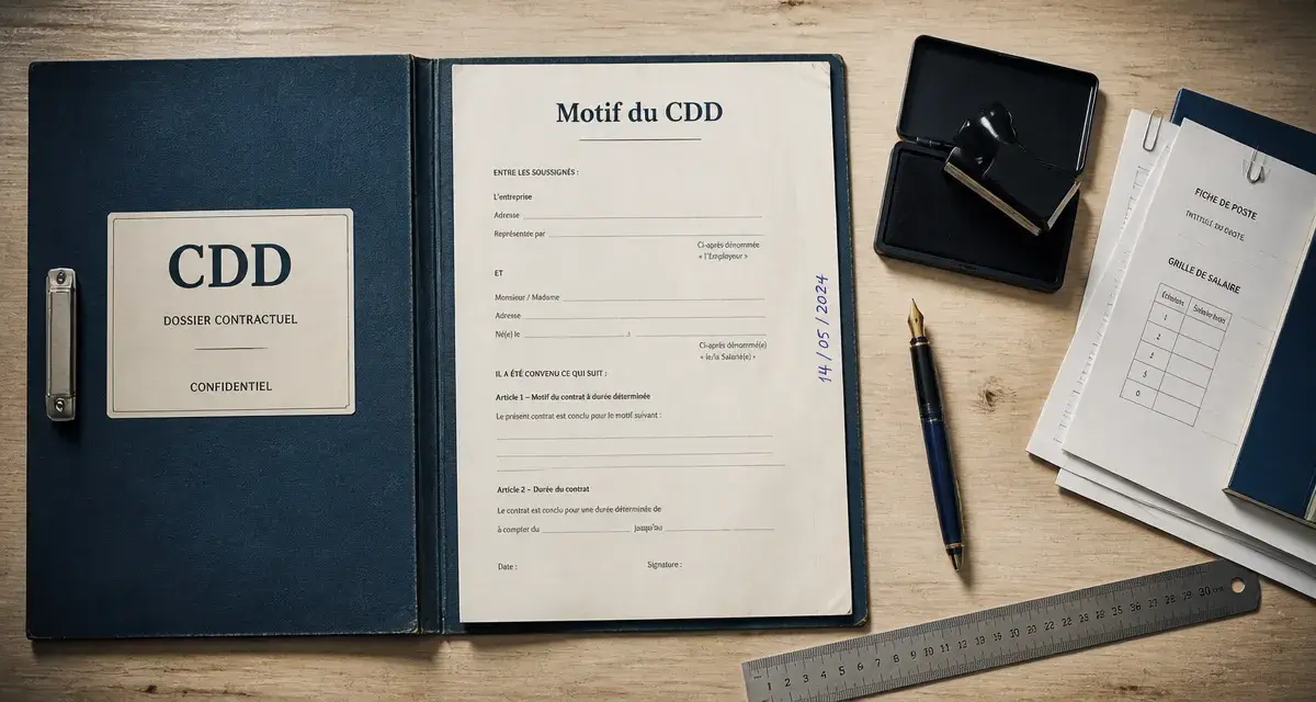Conditions CDD : validité, motifs, risques de requalification
