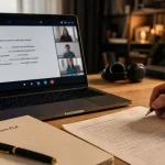 Donner des cours de français à des étrangers en ligne : correction d’exercices FLE sur visioconférence