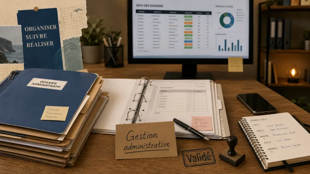 Formation en gestion administrative : dossiers, classeur et certification