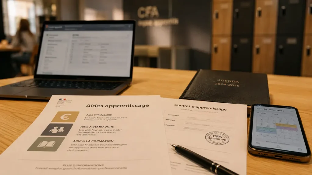 Recruter un apprenti : aides apprentissage, OPCO et DSN sur documents