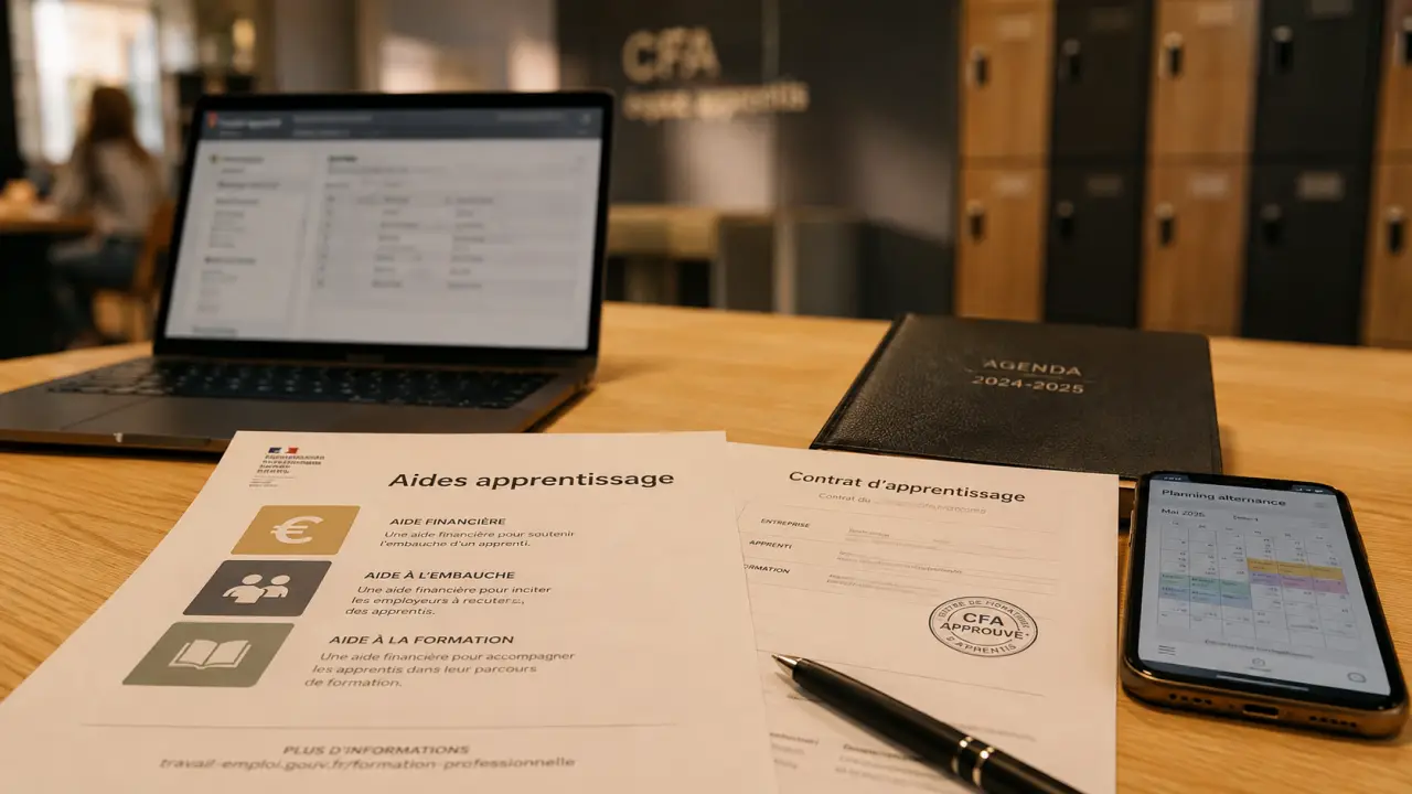 Recruter un apprenti : aides apprentissage, OPCO et DSN sur documents