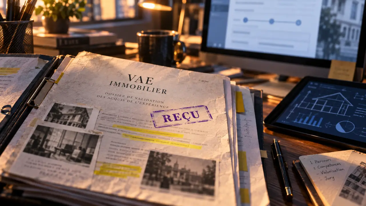 VAE immobilier : dossier de certification et demande de jury