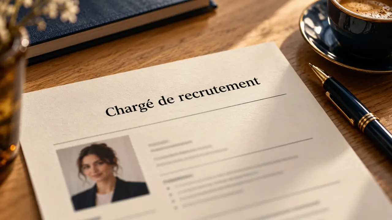 Exemple titre CV Chargé de recrutement