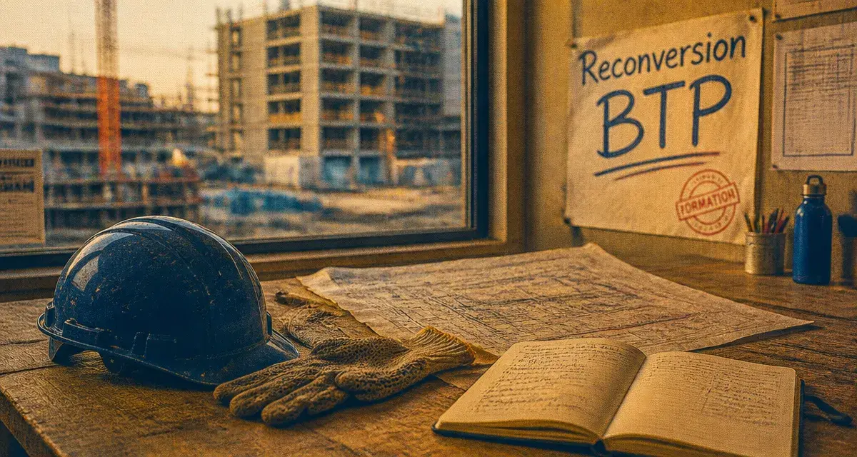Formation btp reconversion : chantier et matériel de chantier en atelier