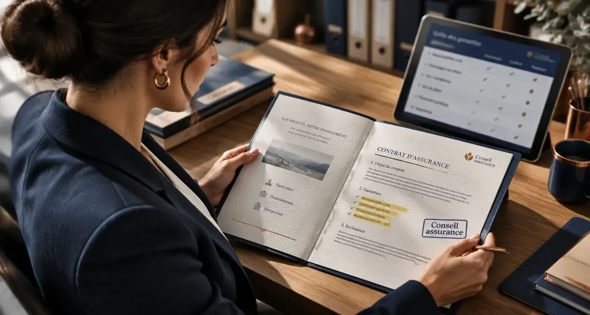 Formation conseiller assurance : conseillère et contrat d’assurance