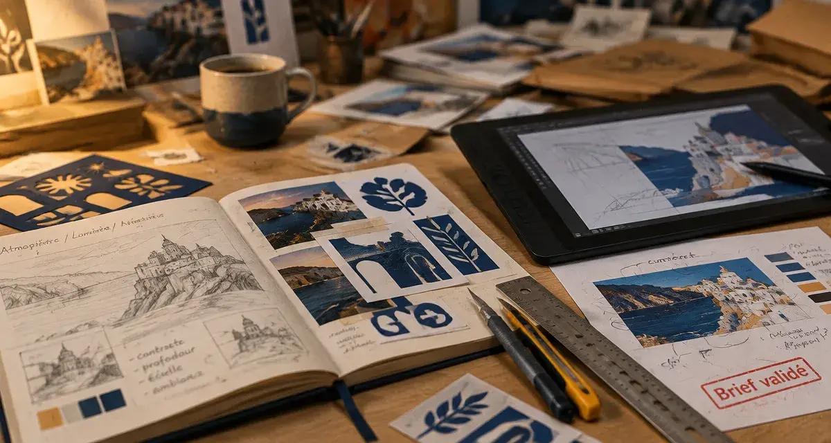 Illustrateur formation : portfolio et dessin en atelier