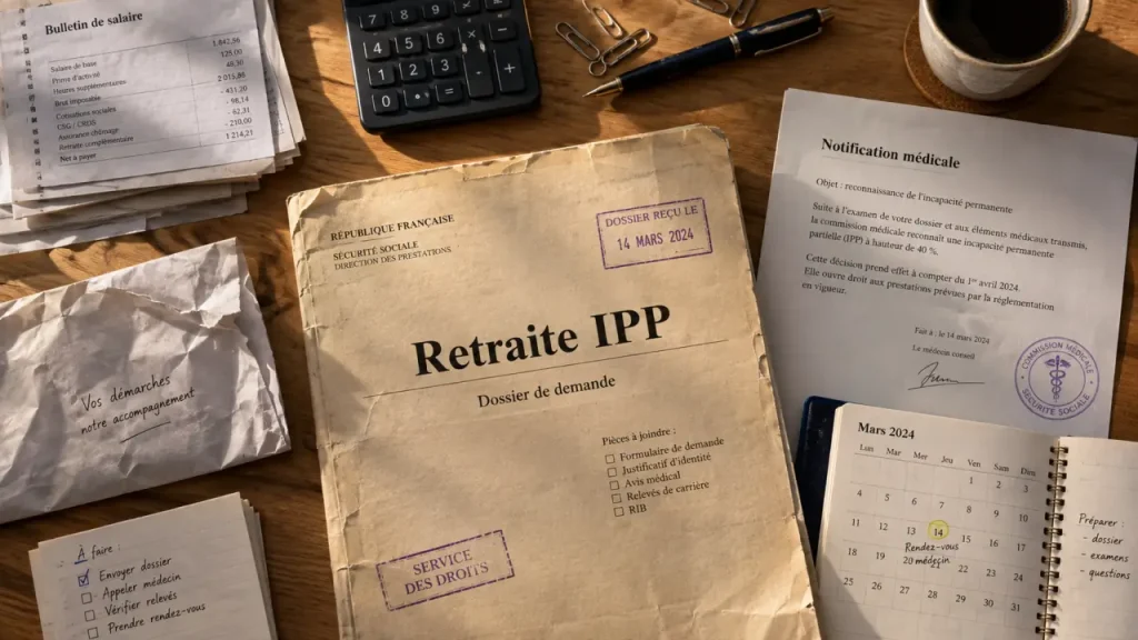 Maladie professionnelle et retraite : IPP 20 % donne un départ dès 60 ans